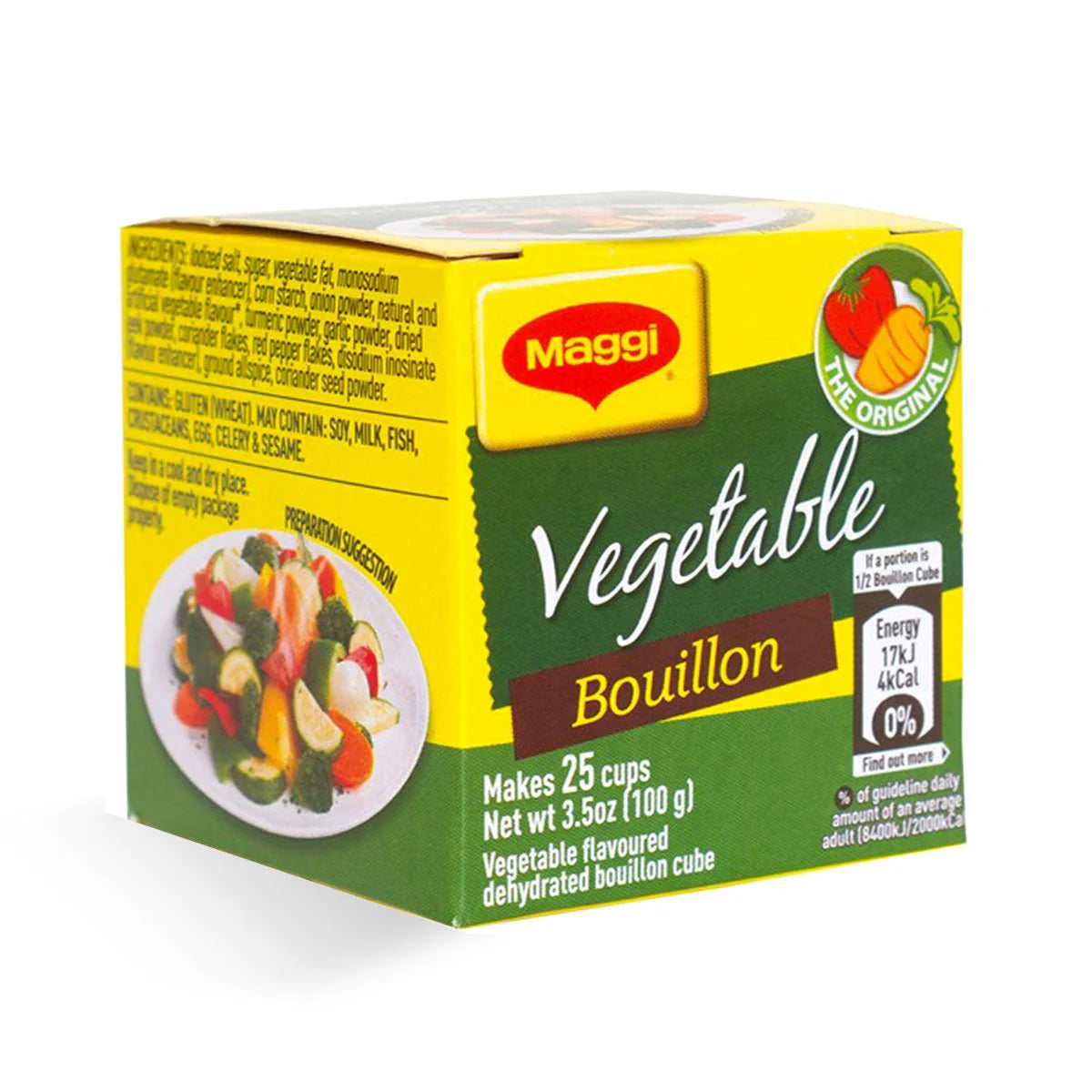 Maggi Vegetable Cubes, 100g (3 Pack)